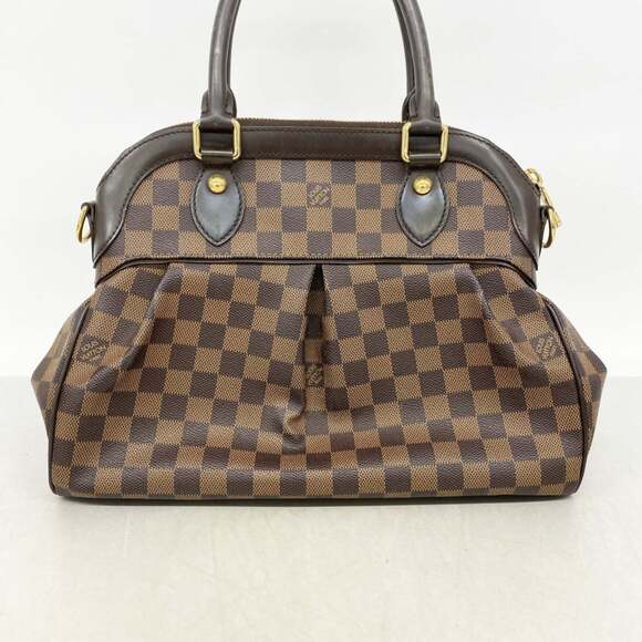 Louis Vuitton Damier Trevi PM Handbag N51997 Ebene 2-way bag for women - Picture 11 of 11